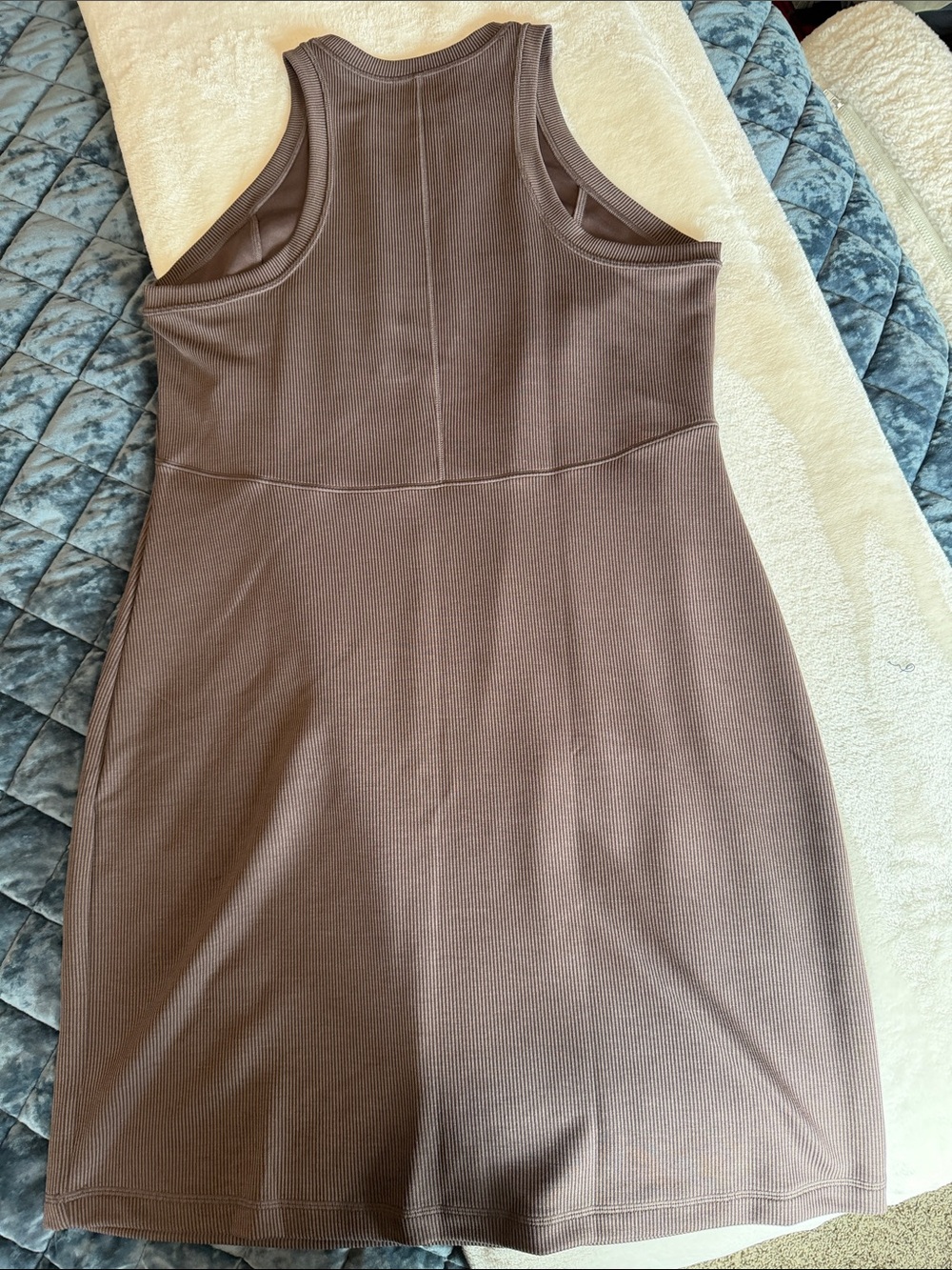 NWT Racerback Sleeveless Ribbed Midi Dress -XL - Picture 5 of 5